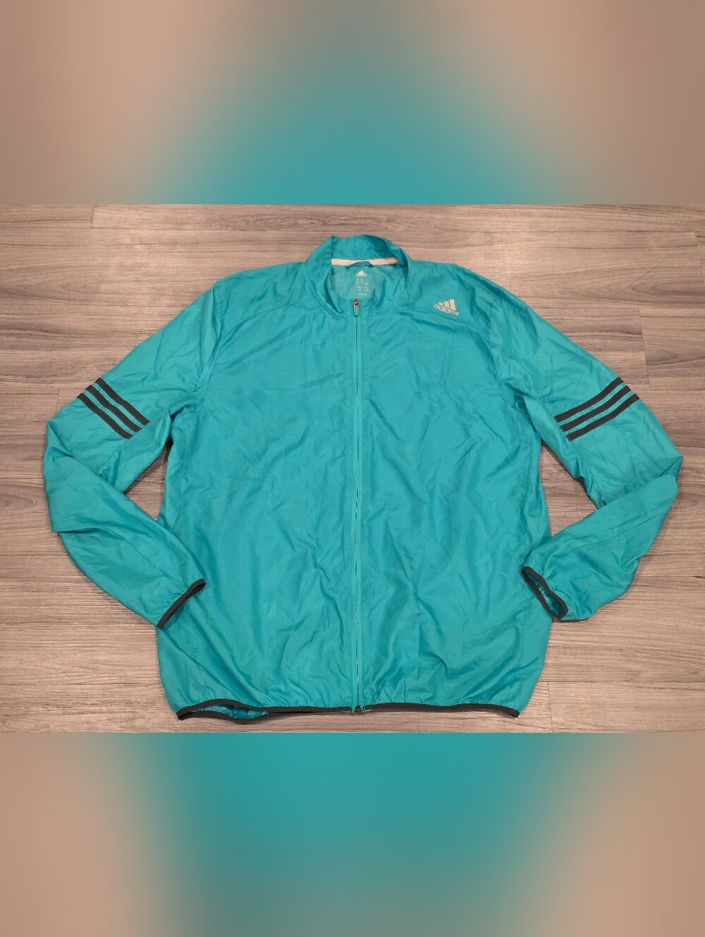 $130 Adidas ADIZERO ClimaProof Unisex Super Light Track Running Jacket, Size L